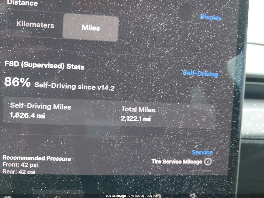 2026 Tesla Model y VIN 7SAYGDEE8TF628908 IAAI salvage auction — SIDE, Salvage Title, sold $29,500 on 2026-10-03 (photo 7)