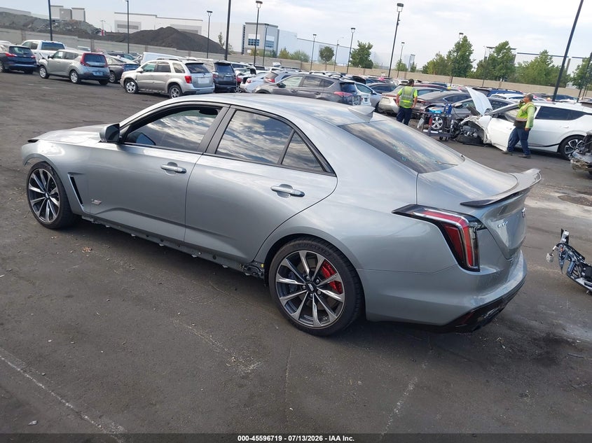 2024 Cadillac Ct4-v VIN 1G6D75RPXR0410279 IAAI salvage auction — FRONT END, Salvage Certificate (California), sold $6,600 on 2026-07-24 (photo 3)