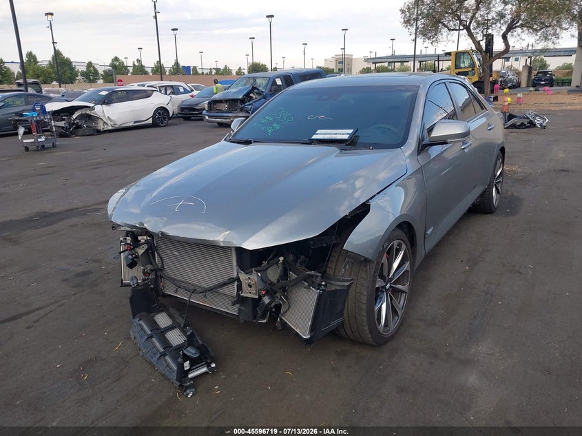 2024 Cadillac Ct4-v VIN 1G6D75RPXR0410279 IAAI salvage auction — FRONT END, Salvage Certificate (California), sold $6,600 on 2026-07-24 (photo 6)