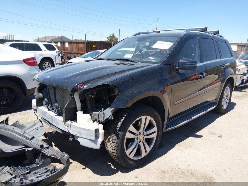 2012 Mercedes-benz Gl-klasse VIN 4JGBF7BE1CA765821 IAAI salvage auction — FRONT END, Salvage (Colorado), sold $1,800 on 2026-08-28 (photo 2)