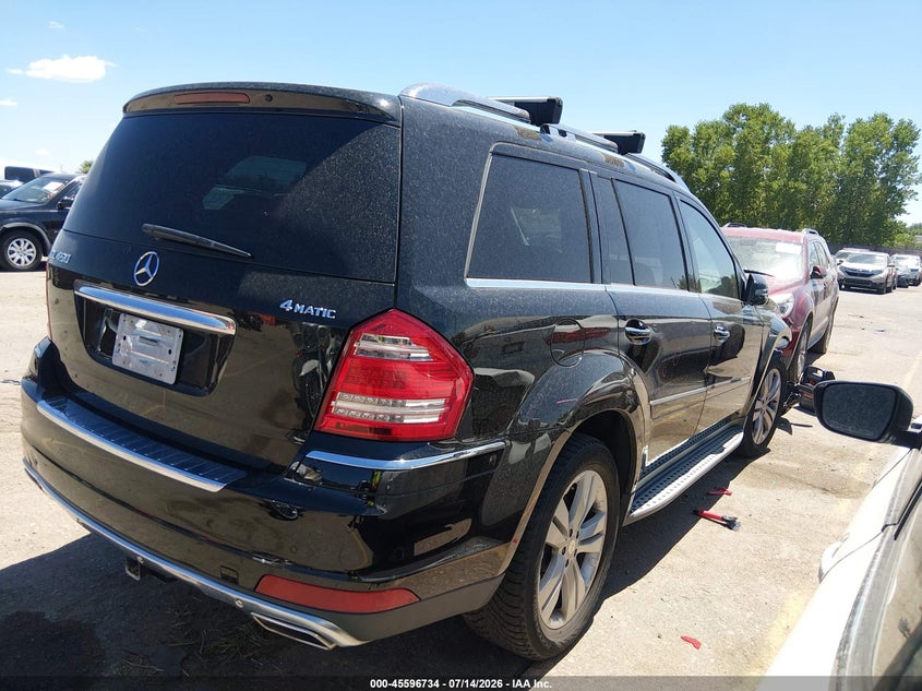 2012 Mercedes-benz Gl-klasse VIN 4JGBF7BE1CA765821 IAAI salvage auction — FRONT END, Salvage (Colorado), sold $1,800 on 2026-08-28 (photo 4)