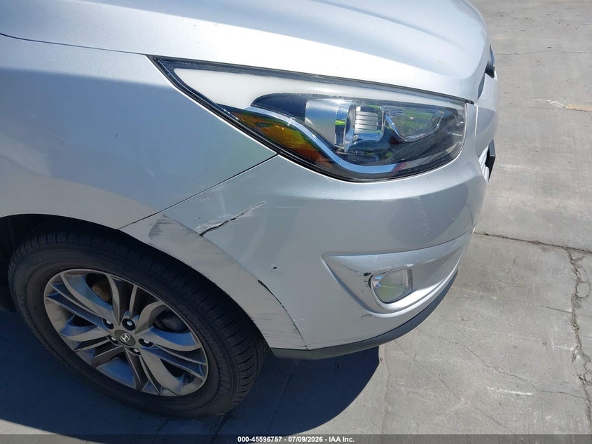 2014 Hyundai Tucson VIN KM8JU3AG4EU805839 IAAI salvage auction — NORMAL WEAR, Clear - Dealer Only (California), sold $2,050 on 2026-07-27 (photo 6)