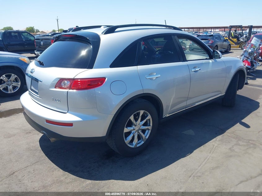2008 Infiniti Fx35 VIN JNRAS08U78X103506 IAAI salvage auction — FRONT END, Salvage (Arizona), sold $25 on 2026-07-28 (photo 4)