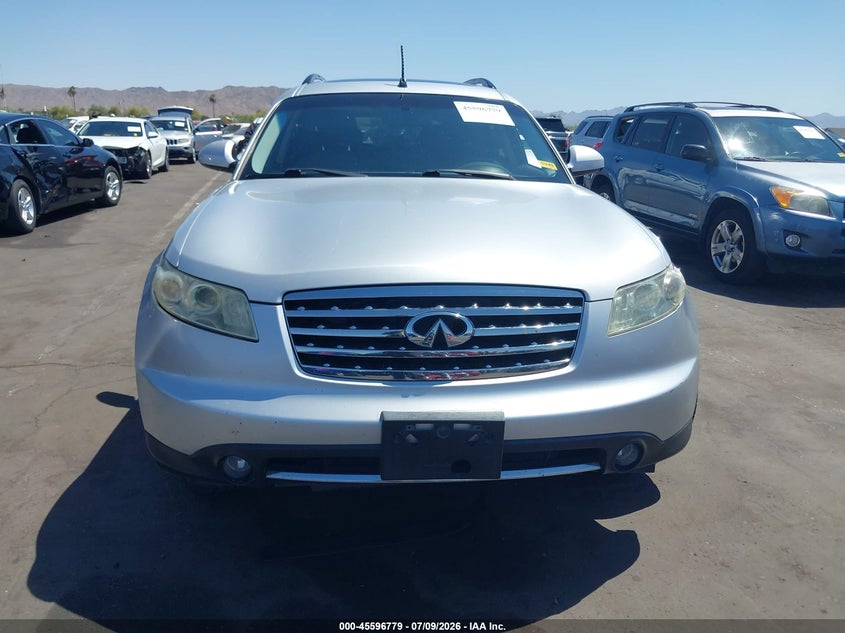 2008 Infiniti Fx35 VIN JNRAS08U78X103506 IAAI salvage auction — FRONT END, Salvage (Arizona), sold $25 on 2026-07-28 (photo 6)