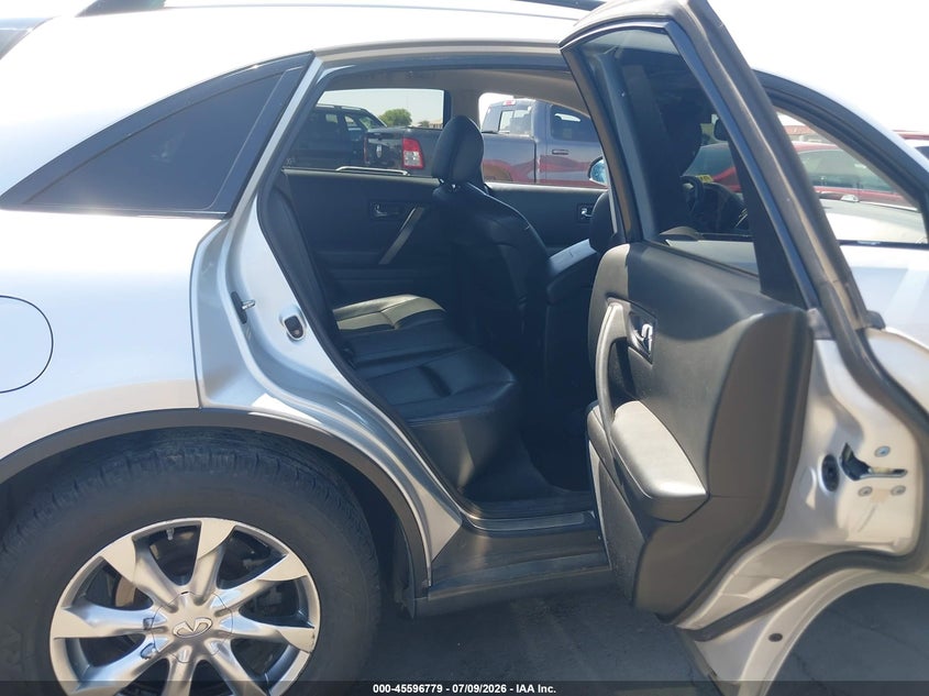 2008 Infiniti Fx35 VIN JNRAS08U78X103506 IAAI salvage auction — FRONT END, Salvage (Arizona), sold $25 on 2026-07-28 (photo 8)