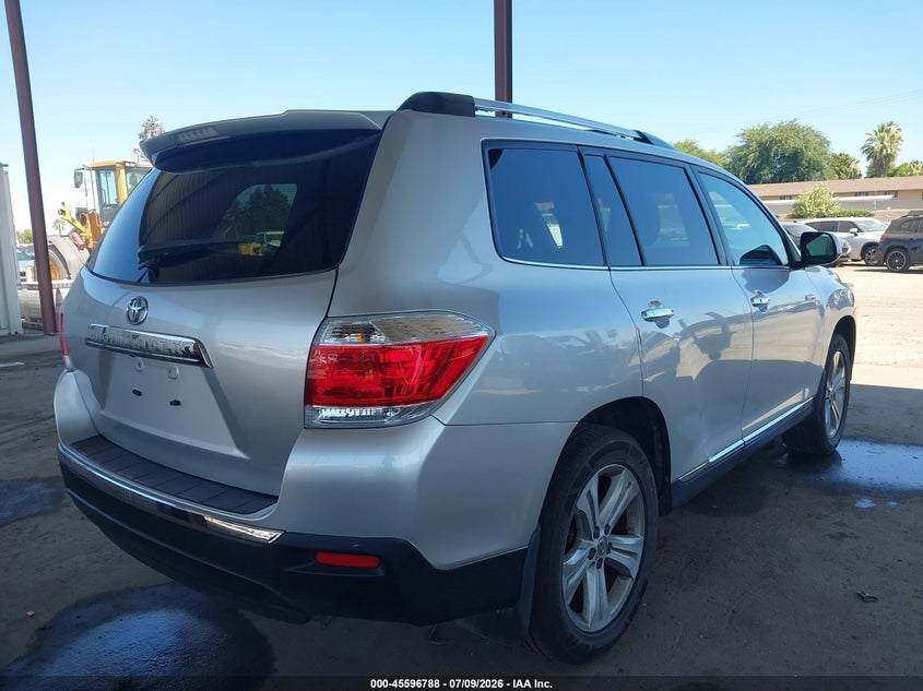 2012 Toyota Highlander VIN 5TDYK3EH2CS081694 IAAI salvage auction — FRONT END, Salvage (California), sold $2,900 on 2026-07-28 (photo 4)