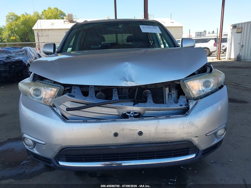 2012 Toyota Highlander VIN 5TDYK3EH2CS081694 IAAI salvage auction — FRONT END, Salvage (California), sold $2,900 on 2026-07-28 (photo 6)