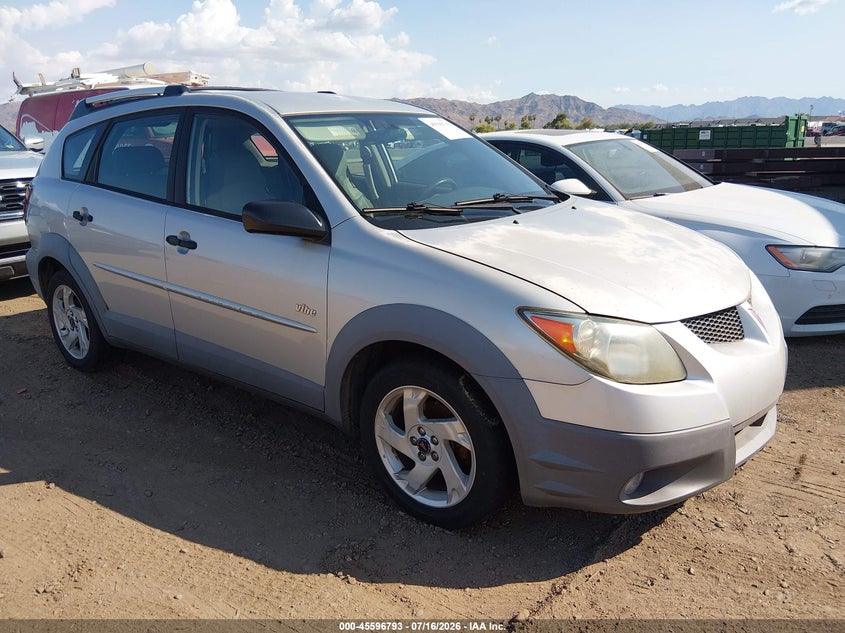 2003 Pontiac Vibe VIN 5Y2SL62893Z464474 IAAI salvage auction — NORMAL WEAR, Clear (Arizona), sold $25 on 2026-07-28 (photo 1)