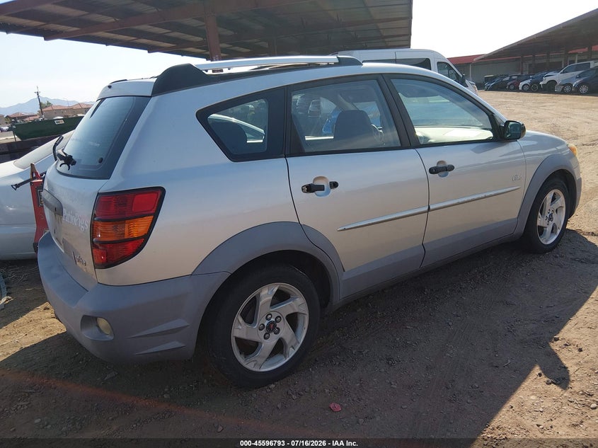 2003 Pontiac Vibe VIN 5Y2SL62893Z464474 IAAI salvage auction — NORMAL WEAR, Clear (Arizona), sold $25 on 2026-07-28 (photo 4)
