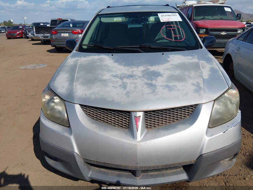 2003 Pontiac Vibe VIN 5Y2SL62893Z464474 IAAI salvage auction — NORMAL WEAR, Clear (Arizona), sold $25 on 2026-07-28 (photo 6)