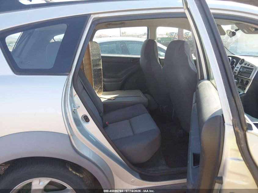 2003 Pontiac Vibe VIN 5Y2SL62893Z464474 IAAI salvage auction — NORMAL WEAR, Clear (Arizona), sold $25 on 2026-07-28 (photo 8)