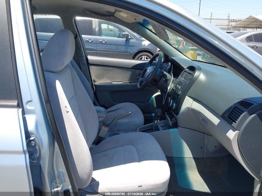 2008 Kia Spectra VIN KNAFE122485496500 IAAI salvage auction — NORMAL WEAR, Clear - Dealer Only (California), sold $100 on 2026-07-21 (photo 5)