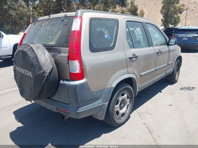 2006 Honda Cr-v VIN JHLRD68506C017471 IAAI salvage auction — NORMAL WEAR, Clear - Dealer Only (California), sold $650 on 2026-08-01 (photo 4)