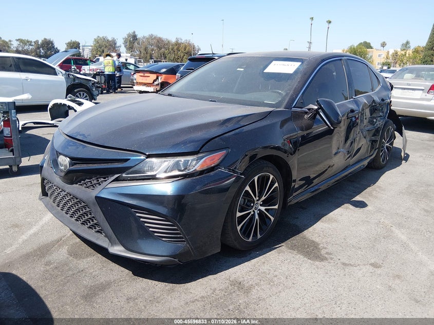 2018 Toyota Camry VIN JTNB11HK8J3026536 IAAI salvage auction — LEFT SIDE, Salvage (California), sold $3,075 on 2026-07-30 (photo 2)