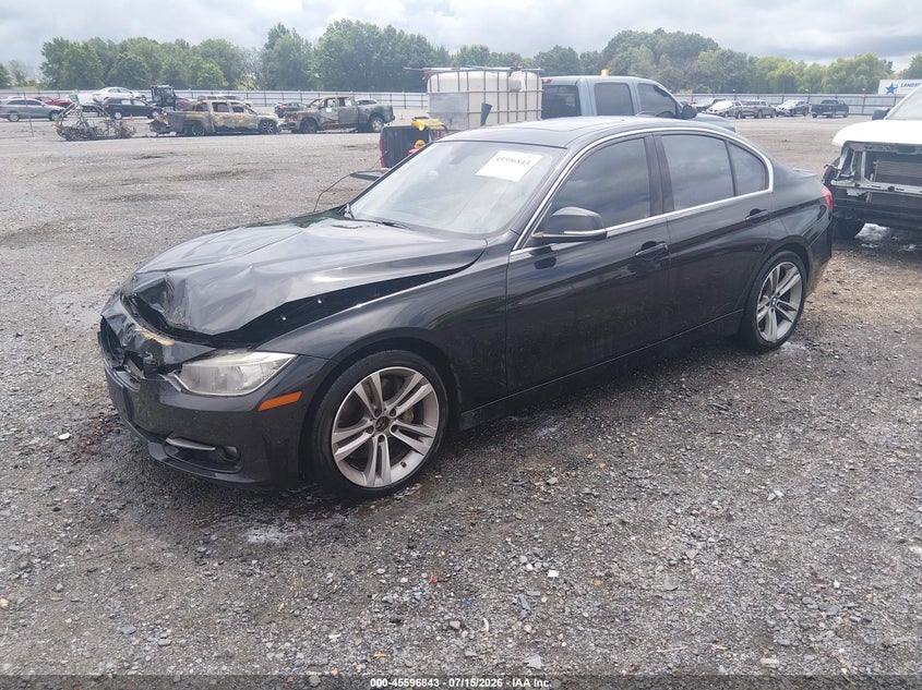 2015 BMW 3er VIN WBA3A9C5XFKW74818 IAAI salvage auction — FRONT END, Clear (Arkansas), sold $1,400 on 2026-08-19 (photo 2)
