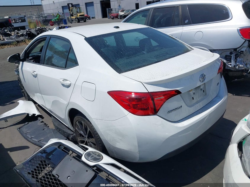 2018 Toyota Corolla VIN 5YFBURHE2JP797652 IAAI salvage auction — FRONT END, Salvage Certificate (California), sold $3,800 on 2026-07-26 (photo 3)