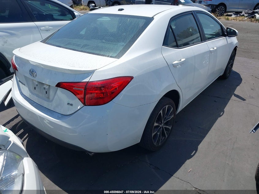 2018 Toyota Corolla VIN 5YFBURHE2JP797652 IAAI salvage auction — FRONT END, Salvage Certificate (California), sold $3,800 on 2026-07-26 (photo 4)