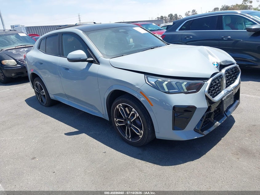 2025 BMW X2 VIN WBX63GM04S5309130 IAAI salvage auction — FRONT END, Clear (California), sold $18,400 on 2026-07-29 (photo 1)