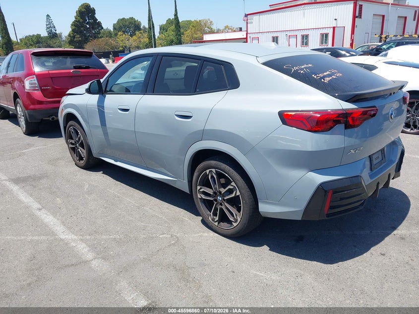 2025 BMW X2 VIN WBX63GM04S5309130 IAAI salvage auction — FRONT END, Clear (California), sold $18,400 on 2026-07-29 (photo 3)