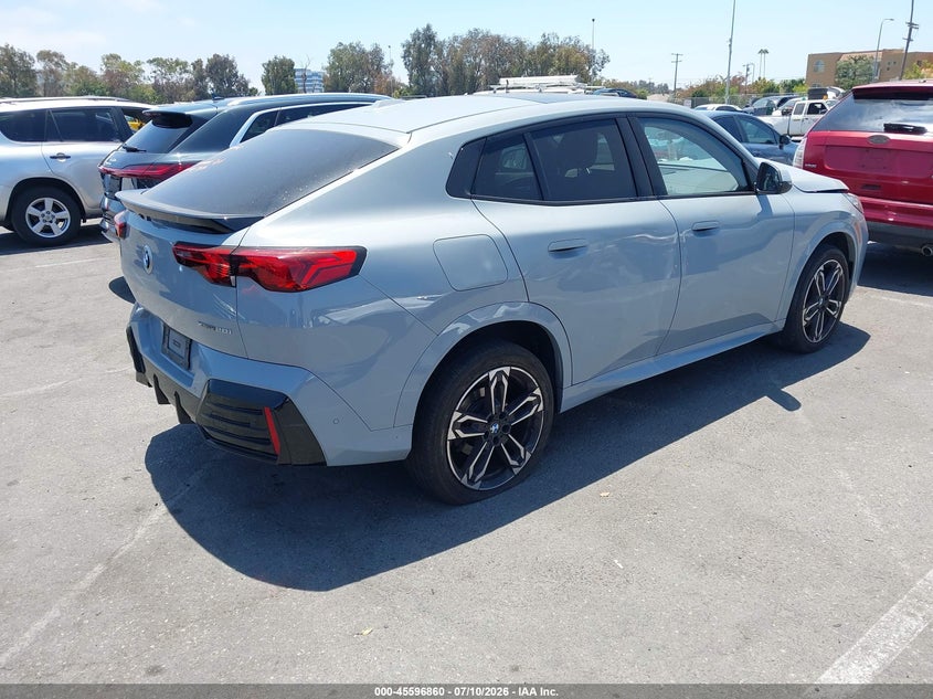 2025 BMW X2 VIN WBX63GM04S5309130 IAAI salvage auction — FRONT END, Clear (California), sold $18,400 on 2026-07-29 (photo 4)