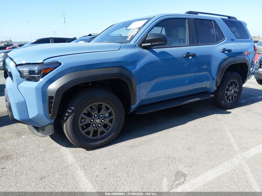 2026 Toyota 4runner VIN JTEVA5BR6T5129360 IAAI salvage auction — RIGHT FRONT, Salvage Title, sold $29,100 on 2026-07-29 (photo 2)