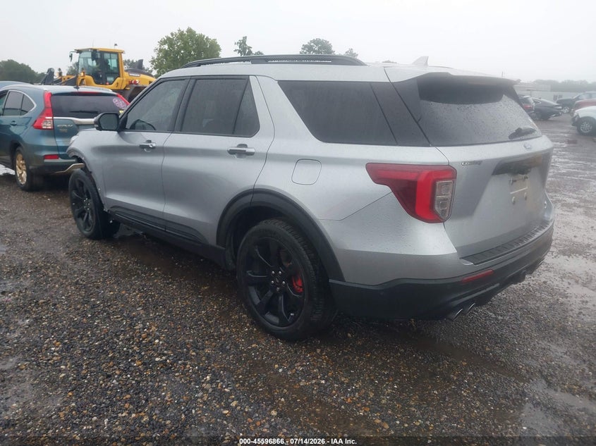 2020 Ford Explorer VIN 1FM5K8GC9LGB71805 IAAI salvage auction — FRONT END, Salvage (Louisiana), sold $8,400 on 2026-07-29 (photo 3)