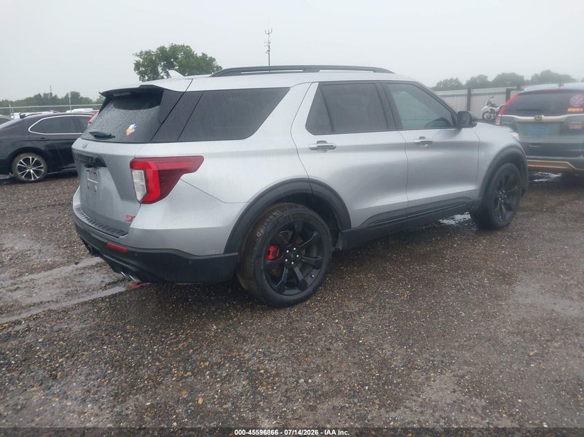 2020 Ford Explorer VIN 1FM5K8GC9LGB71805 IAAI salvage auction — FRONT END, Salvage (Louisiana), sold $8,400 on 2026-07-29 (photo 4)