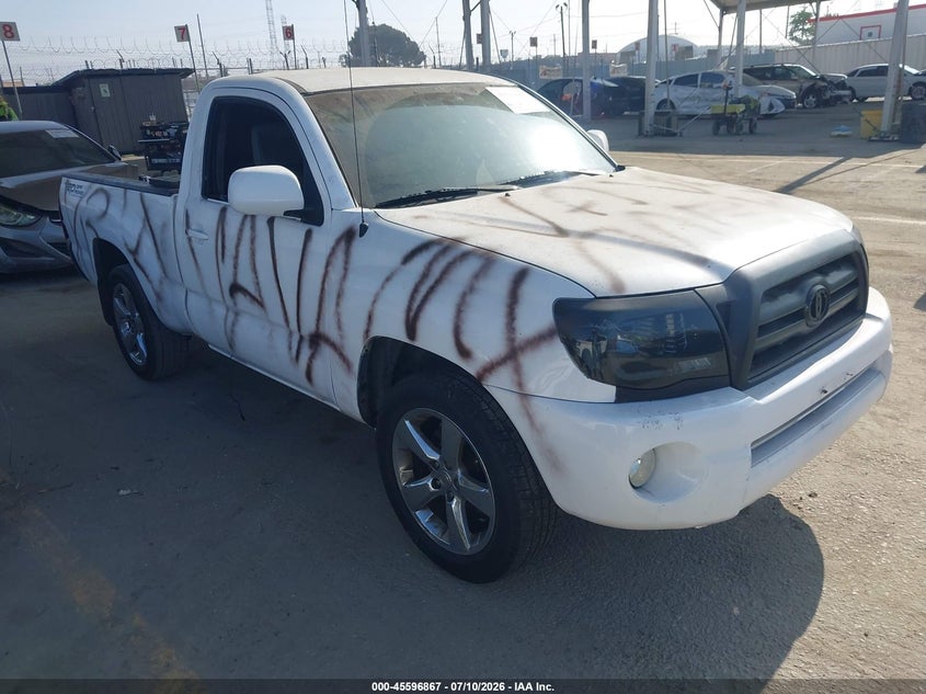 2007 Toyota Tacoma VIN 5TENX22NX7Z363146 IAAI salvage auction — VANDALISM, Salvage (California), sold $2,650 on 2026-07-29 (photo 1)