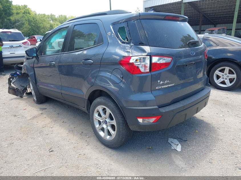 2021 Ford Ecosport VIN MAJ3S2GE6MC453778 IAAI salvage auction — FRONT END, Certificate Of Destruction (Florida), sold $425 on 2026-07-22 (photo 3)