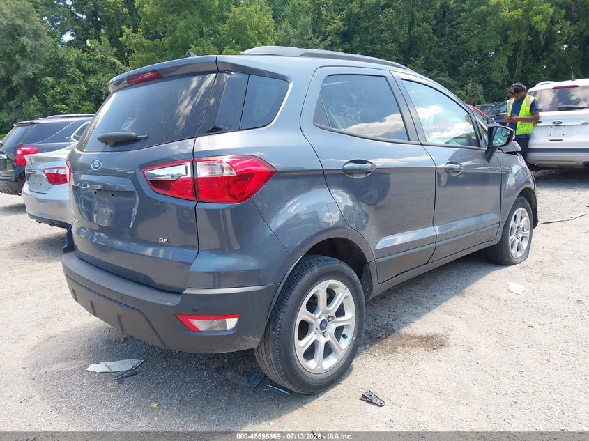 2021 Ford Ecosport VIN MAJ3S2GE6MC453778 IAAI salvage auction — FRONT END, Certificate Of Destruction (Florida), sold $425 on 2026-07-22 (photo 4)