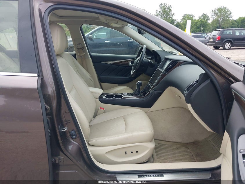 2016 Infiniti Q50 VIN JN1EV7AR7GM343617 IAAI salvage auction — UNKNOWN, Clear (Pennsylvania), sold $2,900 on 2026-07-28 (photo 5)