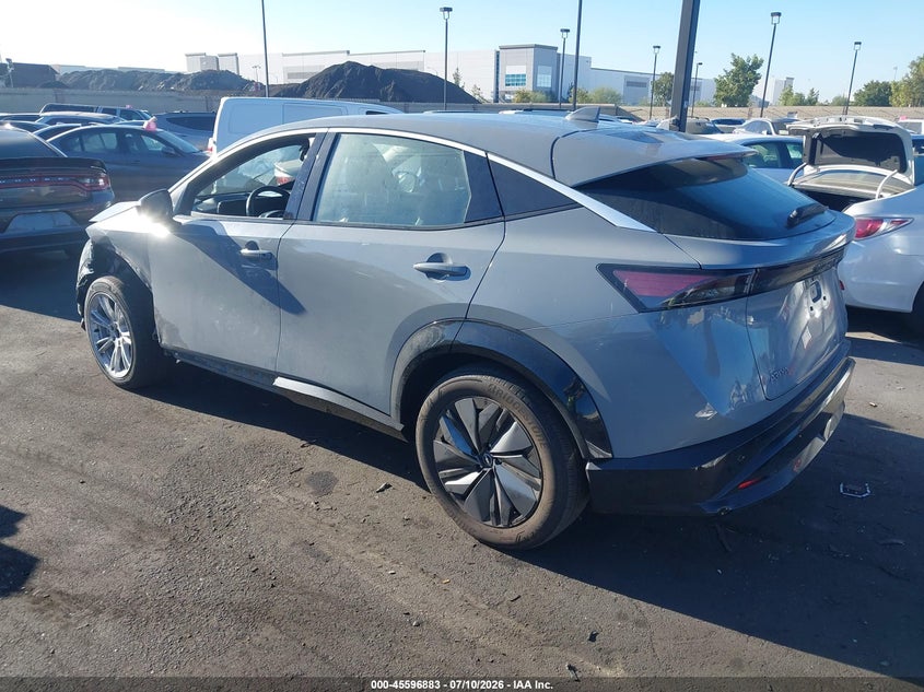 2024 Nissan Ariya VIN JN1AF0BA1RM435594 IAAI salvage auction — LEFT FRONT, Salvage Certificate (California), sold $8,200 on 2026-08-14 (photo 3)