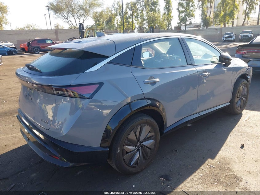 2024 Nissan Ariya VIN JN1AF0BA1RM435594 IAAI salvage auction — LEFT FRONT, Salvage Certificate (California), sold $8,200 on 2026-08-14 (photo 4)