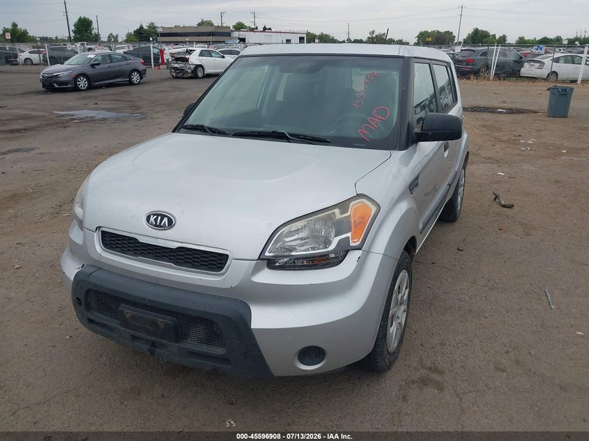 2010 Kia Soul VIN KNDJT2A1XA7122968 IAAI salvage auction — NORMAL WEAR, Clear - Dealer Only (California), sold $125 on 2026-07-29 (photo 2)
