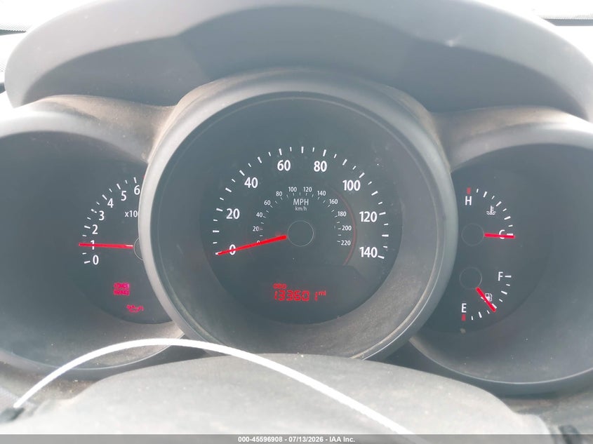 2010 Kia Soul VIN KNDJT2A1XA7122968 IAAI salvage auction — NORMAL WEAR, Clear - Dealer Only (California), sold $125 on 2026-07-29 (photo 7)