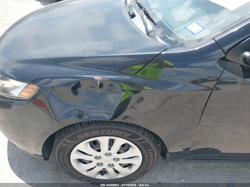 2011 Kia Forte VIN KNAFU4A22B5885777 IAAI salvage auction — NORMAL WEAR, Original (Texas), sold $50 on 2026-07-20 (photo 6)