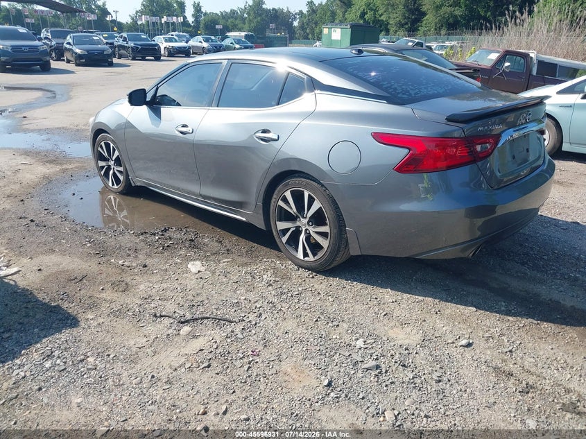 2016 Nissan Maxima VIN 1N4AA6AP7GC417064 IAAI salvage auction — FRONT END, Salvage - Greater Than 75% (Maryland), sold $1,950 on 2026-07-23 (photo 3)