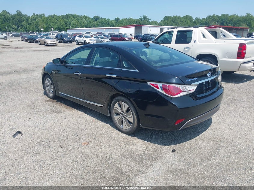 2015 Hyundai Sonata hybrid VIN KMHEC4A45FA128030 IAAI salvage auction — NORMAL WEAR, Clear (Pennsylvania), sold $475 on 2026-07-30 (photo 3)