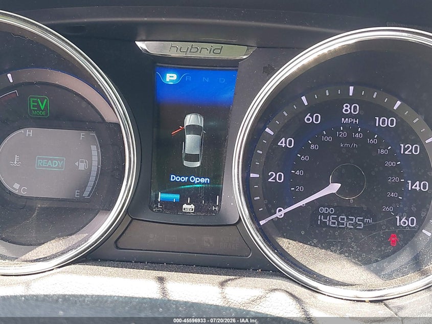 2015 Hyundai Sonata hybrid VIN KMHEC4A45FA128030 IAAI salvage auction — NORMAL WEAR, Clear (Pennsylvania), sold $475 on 2026-07-30 (photo 7)