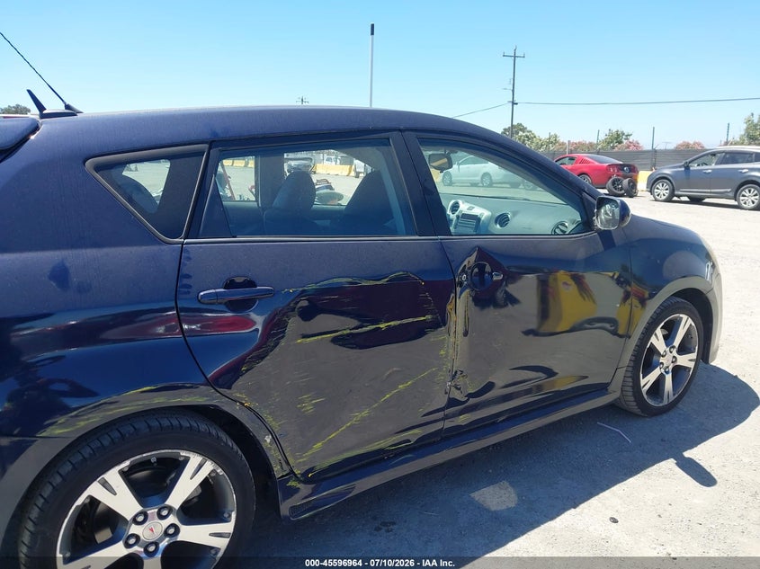 2009 Pontiac Vibe VIN 5Y2SN67009Z448895 IAAI salvage auction — RIGHT SIDE, Salvage (California), sold $2,500 on 2026-07-30 (photo 6)