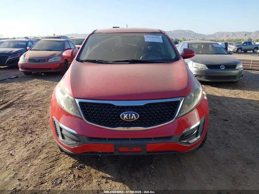 2014 Kia Sportage VIN KNDPB3AC6E7644698 IAAI salvage auction — NORMAL WEAR, Restored (Arizona), sold $1,000 on 2026-07-28 (photo 6)