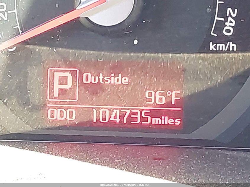 2014 Kia Sportage VIN KNDPB3AC6E7644698 IAAI salvage auction — NORMAL WEAR, Restored (Arizona), sold $1,000 on 2026-07-28 (photo 7)