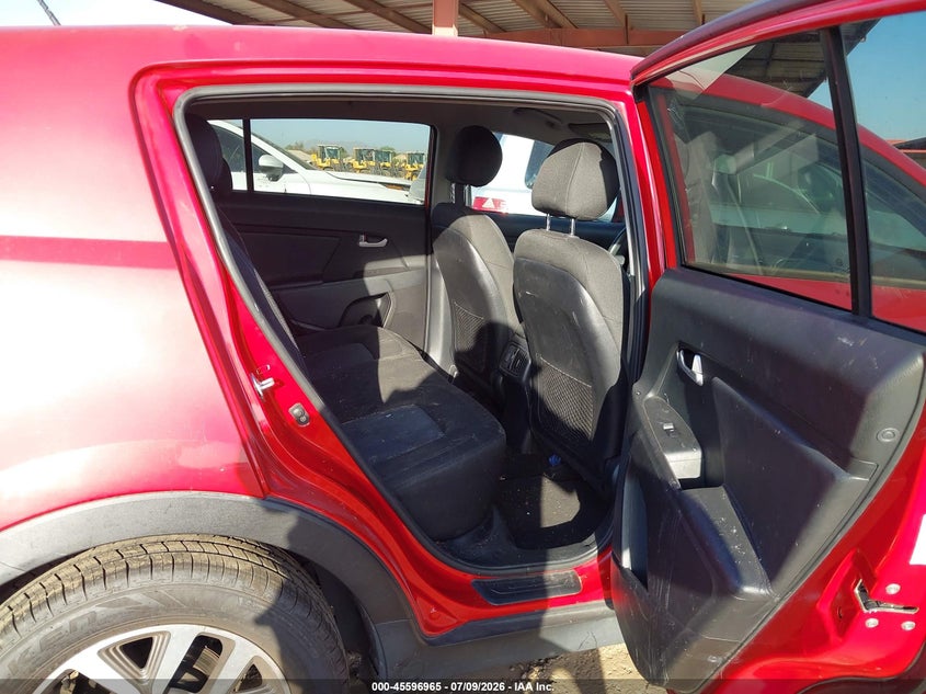 2014 Kia Sportage VIN KNDPB3AC6E7644698 IAAI salvage auction — NORMAL WEAR, Restored (Arizona), sold $1,000 on 2026-07-28 (photo 8)