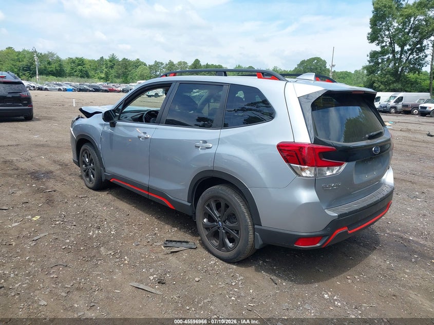 2021 Subaru Forester VIN JF2SKARC0MH443621 IAAI salvage auction — FRONT END, Salvage Title, sold $1,050 on 2026-07-28 (photo 3)