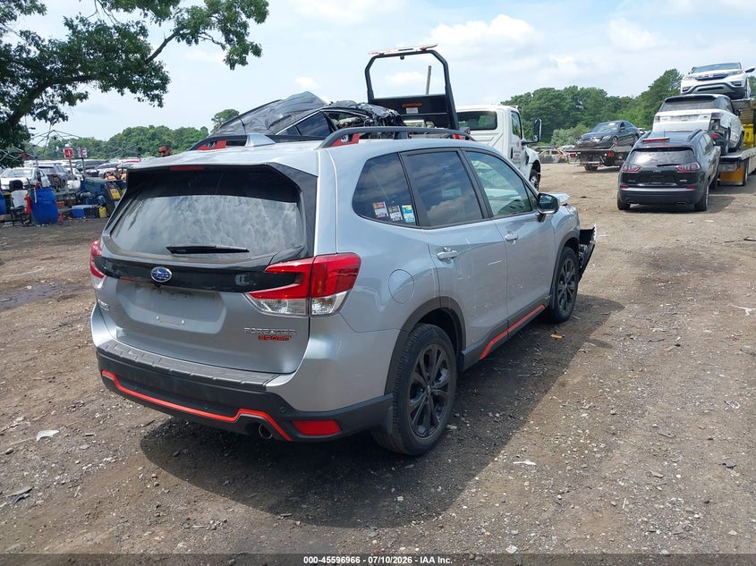 2021 Subaru Forester VIN JF2SKARC0MH443621 IAAI salvage auction — FRONT END, Salvage Title, sold $1,050 on 2026-07-28 (photo 4)