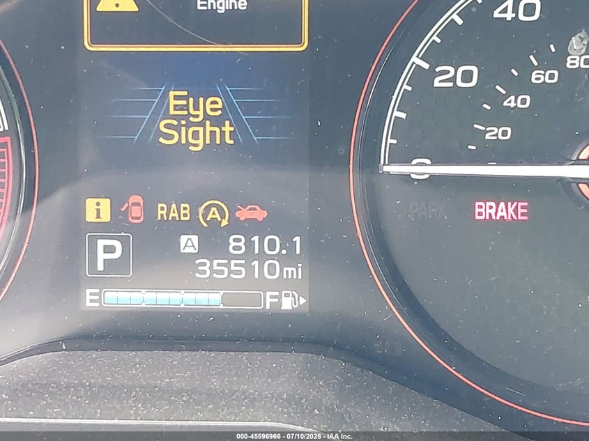 2021 Subaru Forester VIN JF2SKARC0MH443621 IAAI salvage auction — FRONT END, Salvage Title, sold $1,050 on 2026-07-28 (photo 7)