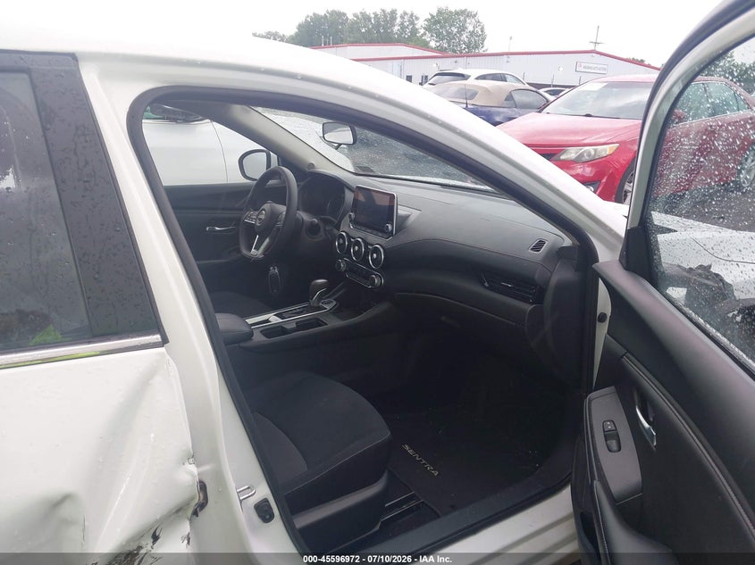 2025 Nissan Sentra VIN 3N1AB8CV1SY295559 IAAI salvage auction — FRONT END, Salvage Title, sold $9,500 on 2026-07-22 (photo 5)
