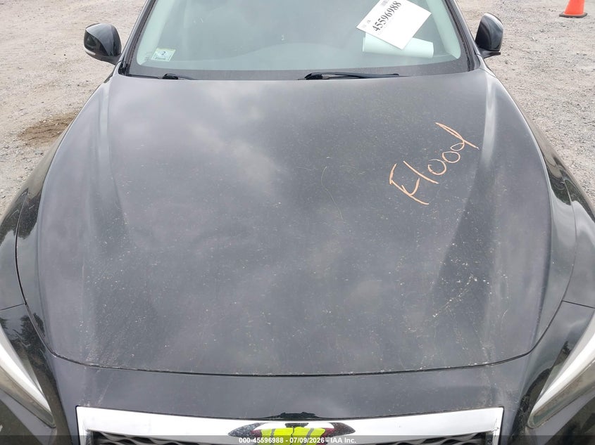 2016 Infiniti Q50 VIN JN1CV7AR6GM253642 IAAI salvage auction — WATER/FLOOD, Salvage (Pennsylvania), sold $2,250 on 2026-07-28 (photo 6)
