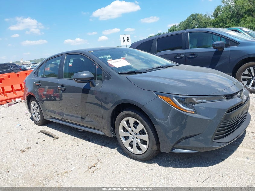 2026 Toyota Corolla VIN 5YFB4MDE2TP448728 IAAI salvage auction — LEFT SIDE, Enterprise Vehicles Clear Only (Illinois), sold $8,075 on 2026-07-22 (photo 1)