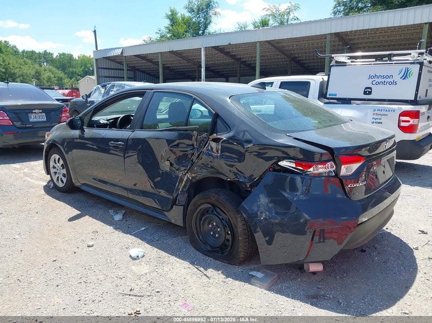 2026 Toyota Corolla VIN 5YFB4MDE2TP448728 IAAI salvage auction — LEFT SIDE, Enterprise Vehicles Clear Only (Illinois), sold $8,075 on 2026-07-22 (photo 3)
